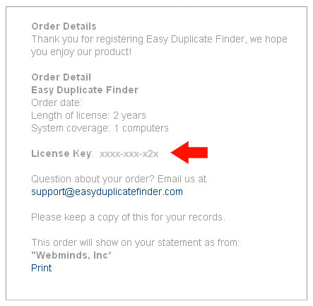 easy duplicate finder free license key easy duplicate finder free license key