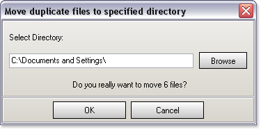 Move duplicates 
to folder