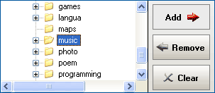Select folders